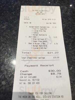 The Moon On The Hill