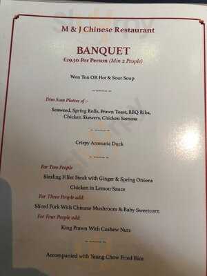 M&j's Chinese Restaurant