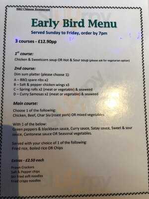 M&j's Chinese Restaurant