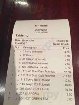 Mr Sushi