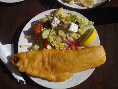 Crispy Cod & Greek Delight