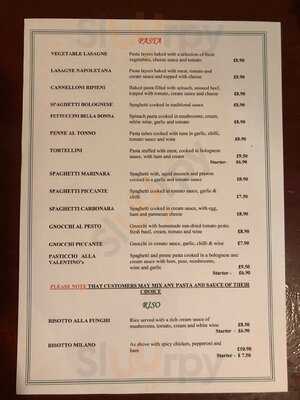 Valentino’s Ristorante Pizzeria