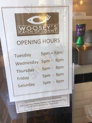 Woosey's Catch Of Conwy