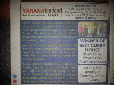 Yarana Tandoori