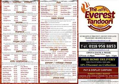 The Everest Tandoori Restaurant