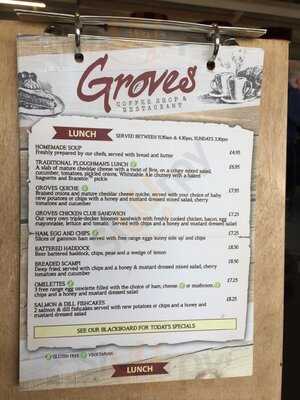 Groves Coffee Shop & Restaurant