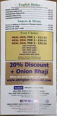 Abington Tandoori