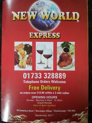 New World Chinese Takeaway