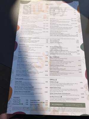 Prezzo Italian Restaurant Cambridge