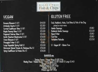Walnut Tree Traditional Fish And Chips