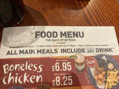 Back Of Beyond-reading