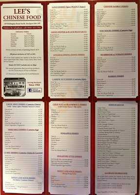 Lee's Chinese Food