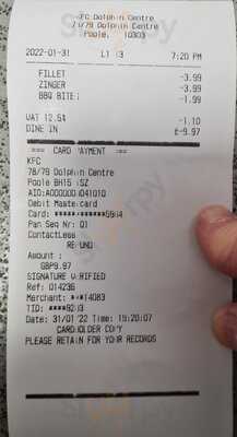 Kfc Poole - The Dolphin Centre