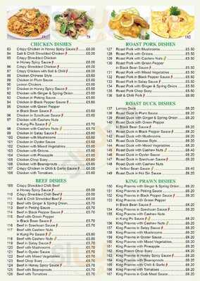 The Taste House, Chinese Takeaway