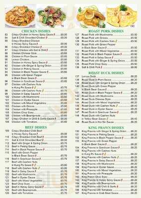 The Taste House, Chinese Takeaway