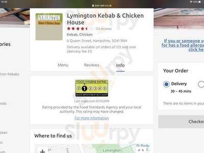 Lymington Kebab & Chicken House