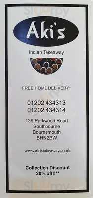 Aki's Indian Takeaway