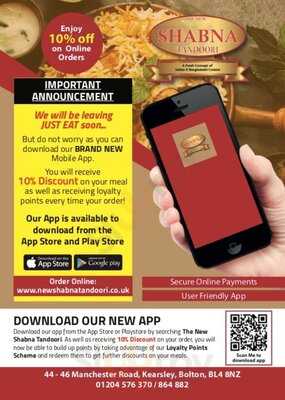 The New Shabna Tandoori