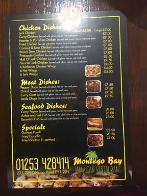 Montego Bay Jamaican Restaurant