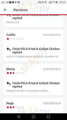 Chick-fill-a Fried & Grilled Chicken