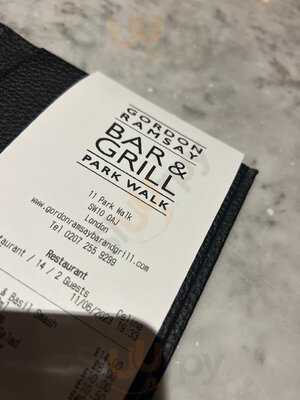 Gordon Ramsay Bar & Grill - Park Walk
