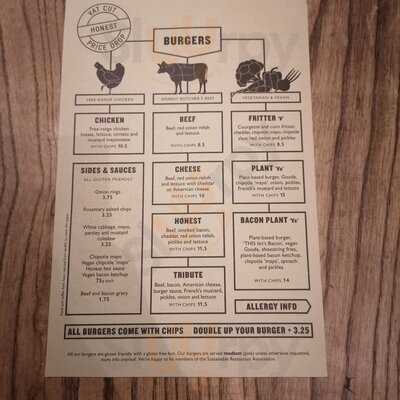 Honest Burgers Greenwich