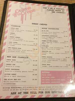 Creme De La Crepe