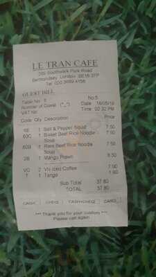 Le Tran Cafe