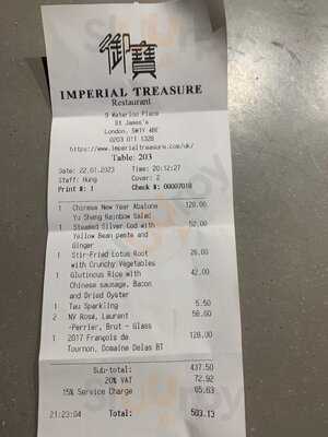 Imperial Treasure Fine Chinese Cuisine