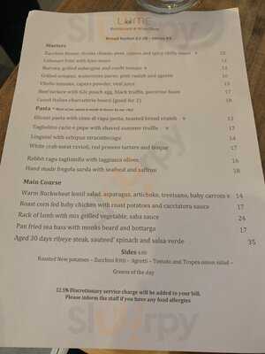 Lume Restaurant And Wine Shop