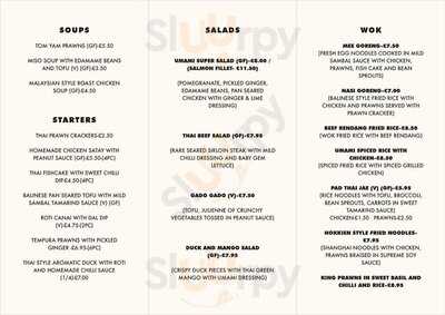 Umami Pan Asian Cuisine