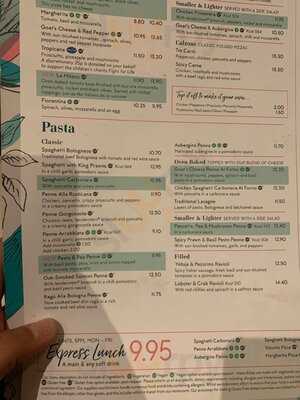 Prezzo New Oxford Street