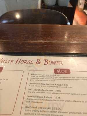 White Horse & Bower