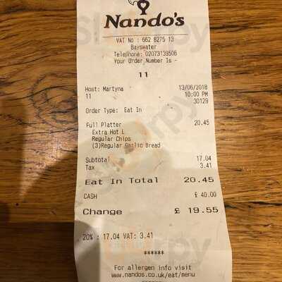 Nando's Bayswater