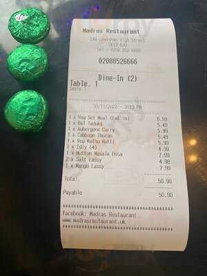 Madras Restaurant