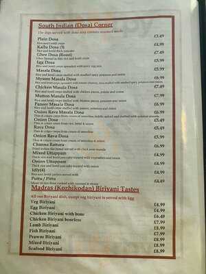 Madras Restaurant