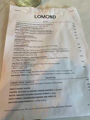Lomond Coffee
