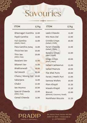 Pradips Vegetarian Restaurant