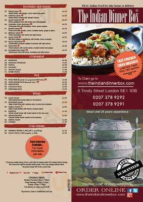 The Indian Dinner Box