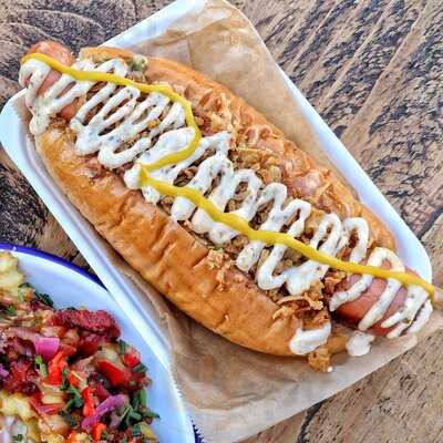 Oh My Dog! Hot Dogs Fourpure Basecamp Bermondsey