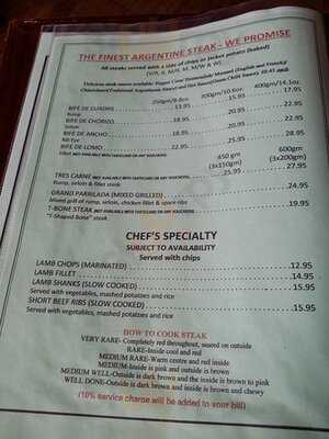 Argentine Steakhouse El Toro