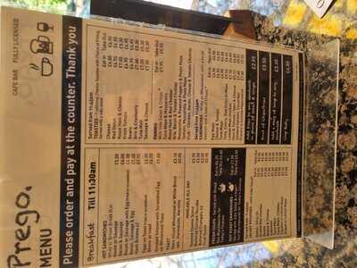 Prego The Cafe Bar