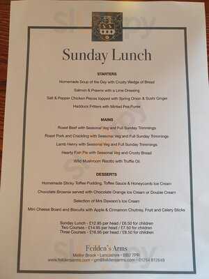 Feilden's Arms Mellor Brook