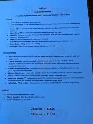 Agora Turkish Cuisine - Cafe, Bar & Grill