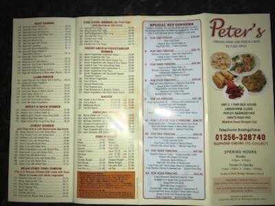 Peters Fish Bar And Chinese Takeaway
