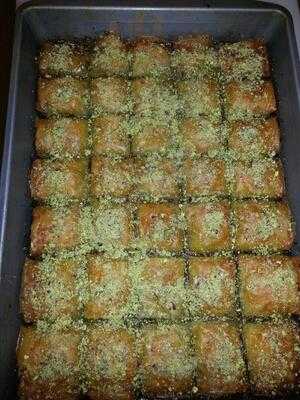 Turquoise Sandwich Bar