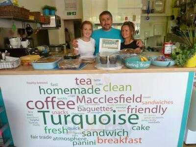 Turquoise Sandwich Bar