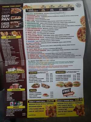 Tasty Kebab & Pizza House