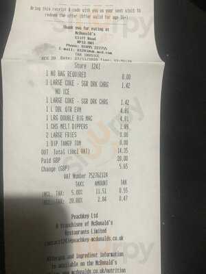 Mcdonald's Restaurants