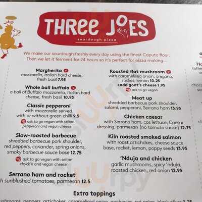 Three Joes Sourdough Pizza